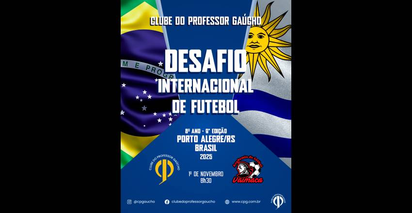 DESAFIO INTERNACIONAL DE FUTEBOL 2025
