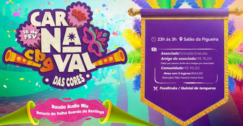 Carnaval das Cores 2026 – CPG 