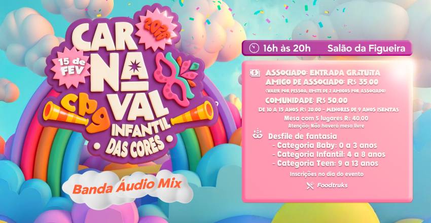 CARNAVAL INFANTIL DAS CORES