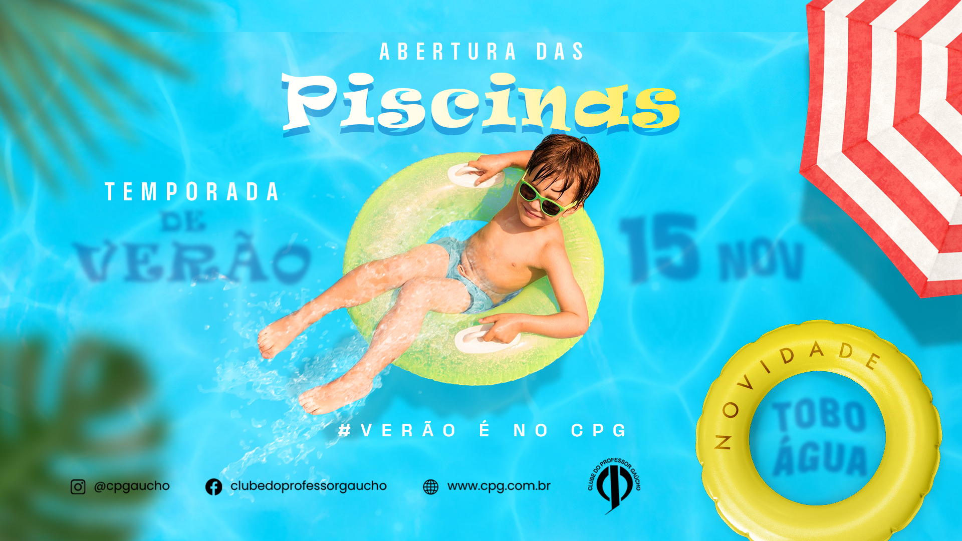 Abertura das Piscinas